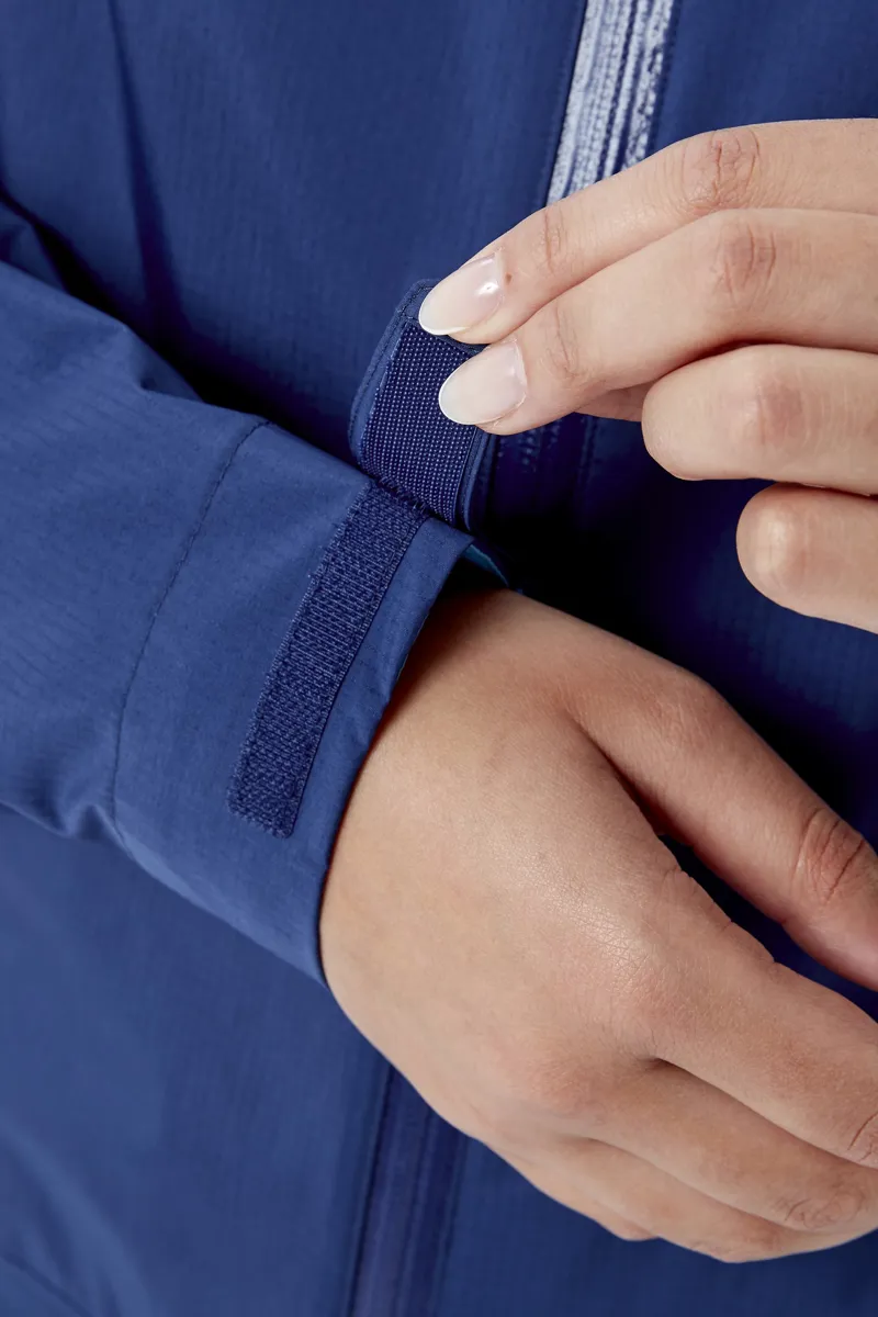 Rab Womens Downpour Plus 2.0 Jacket - Nightfall Blue-9