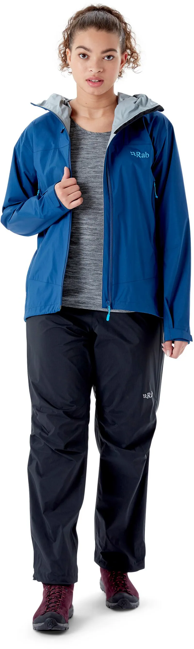 Rab Womens Downpour Plus 2.0 Overtrousers  - Regular Leg-12