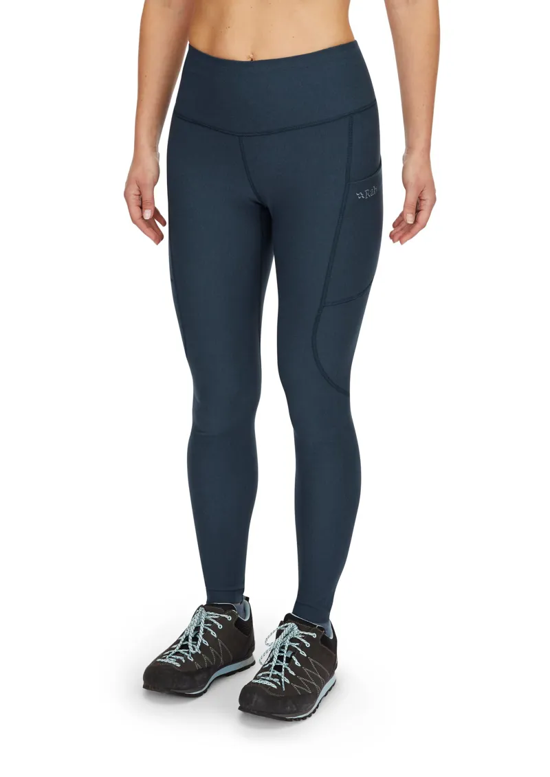 Rab Womens Escape Tights - Tempest Blue-1