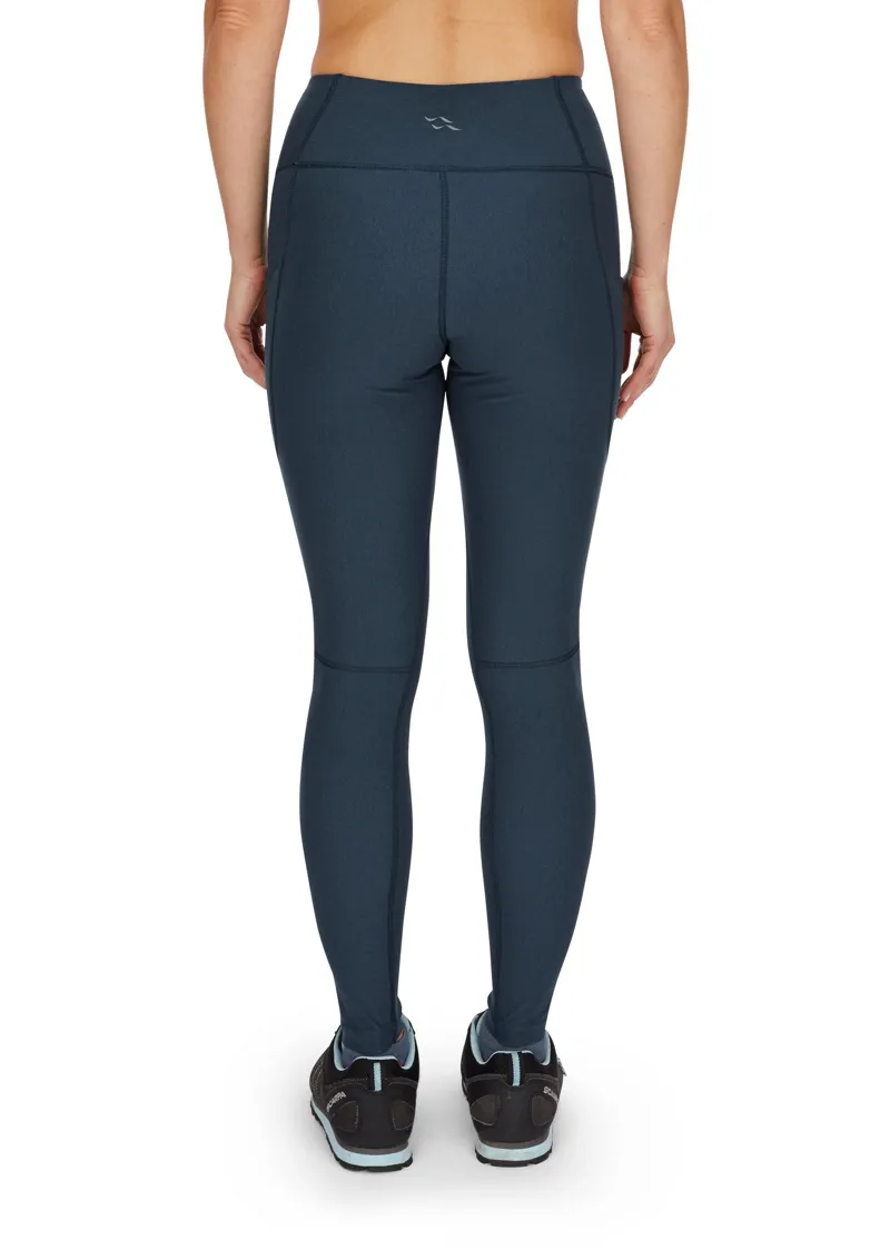 Rab Womens Escape Tights - Tempest Blue-2