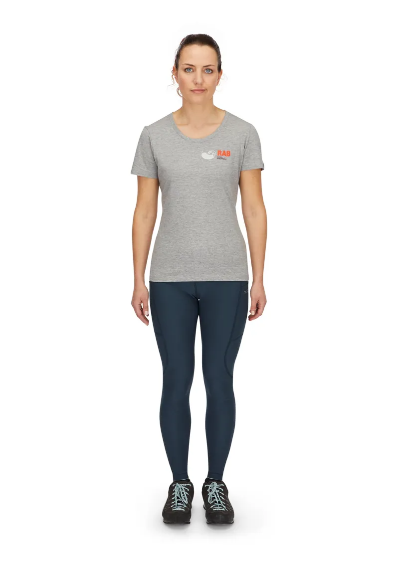 Rab Womens Escape Tights - Tempest Blue-4