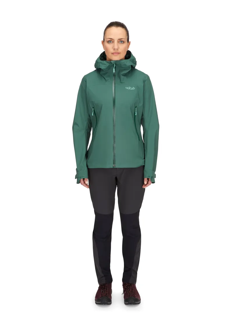 Rab Womens Firewall Light Jacket - Green Slate-5