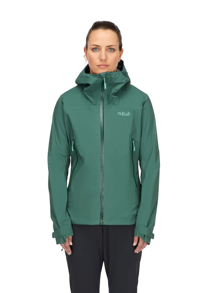 Rab Womens Firewall Light Jacket - Green Slate-2
