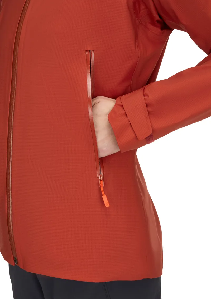 Rab Womens Firewall Light Jacket - Tuscan Red-6