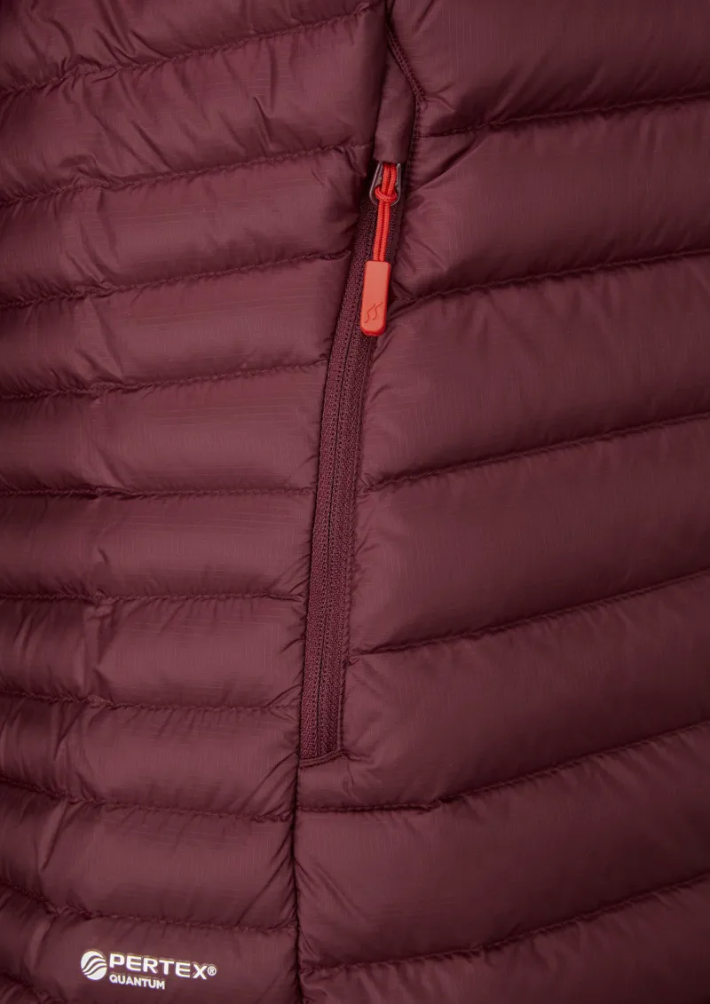 Rab Womens Microlight Alpine Long Jacket - Deep Heather-4