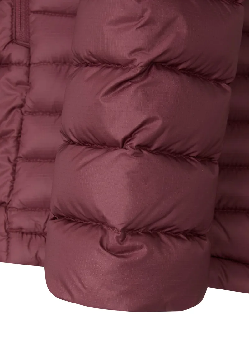 Rab Womens Microlight Alpine Long Jacket - Deep Heather-5