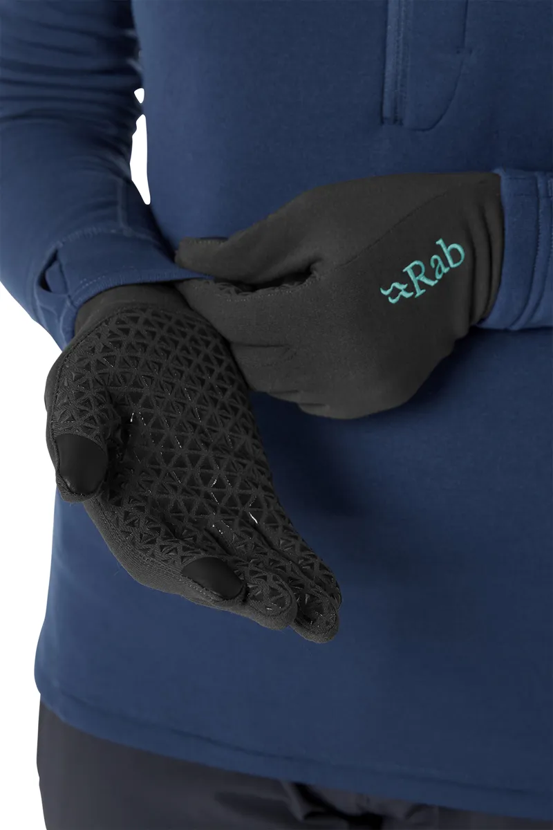 Rab Womens Power Stretch Contact Grip Glove-1