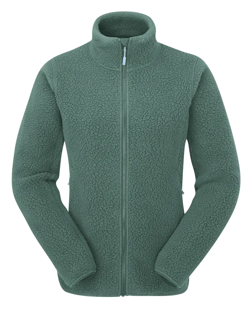 Rab Womens Shearling Jacket - Eucalyptus