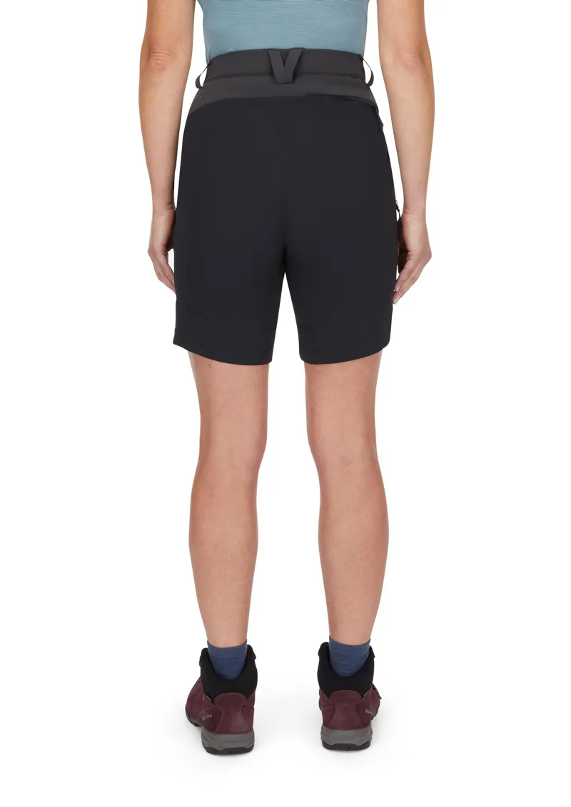 Rab Womens Torque Mountain Shorts - Anthracite-Black-3