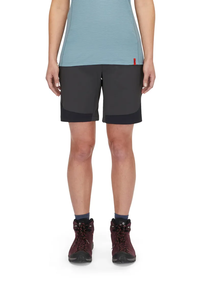 Rab Womens Torque Mountain Shorts - Anthracite-Black-5