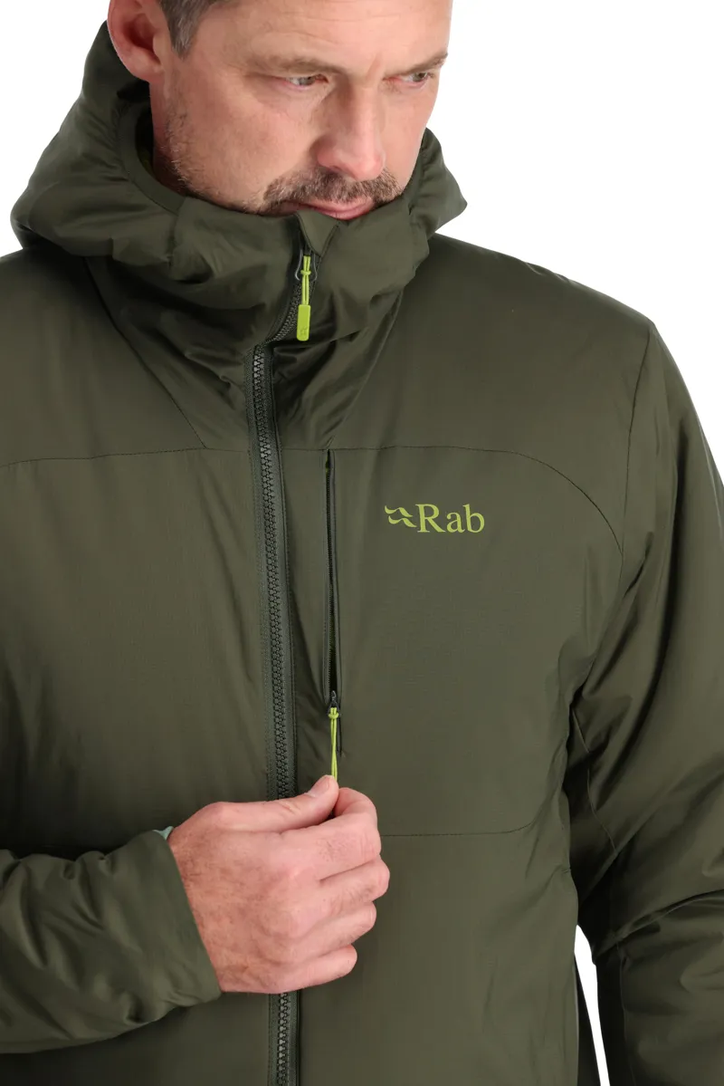 Rab Mens Xenair Alpine Jacket - Army-4