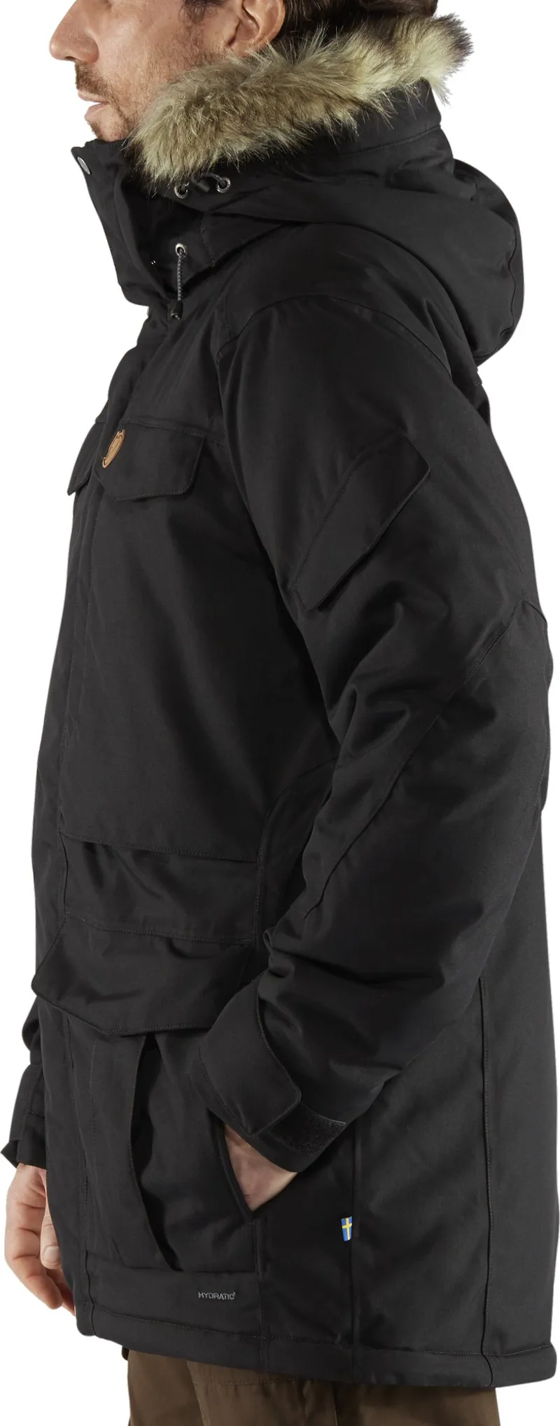 Fjallraven Mens Nuuk Parka - Buckwheat Brown-3