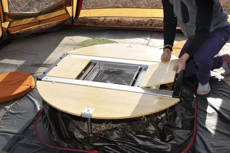 Snow Peak Lounge Charcoal Stove-6