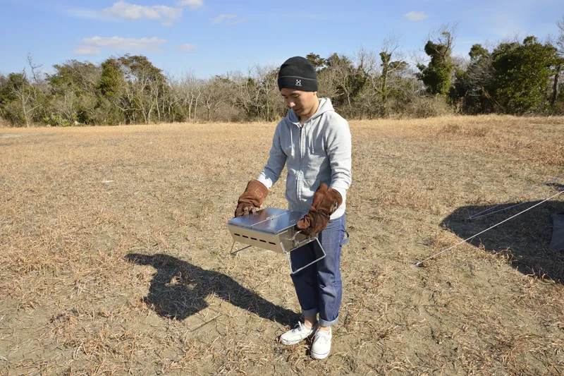 Snow Peak Lounge Charcoal Stove-5