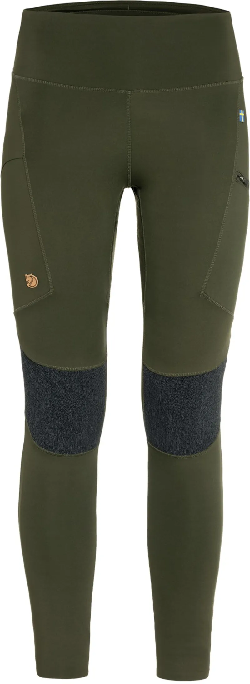 Fjallraven Womens Abisko Trekking Tights HD - Deep Forest