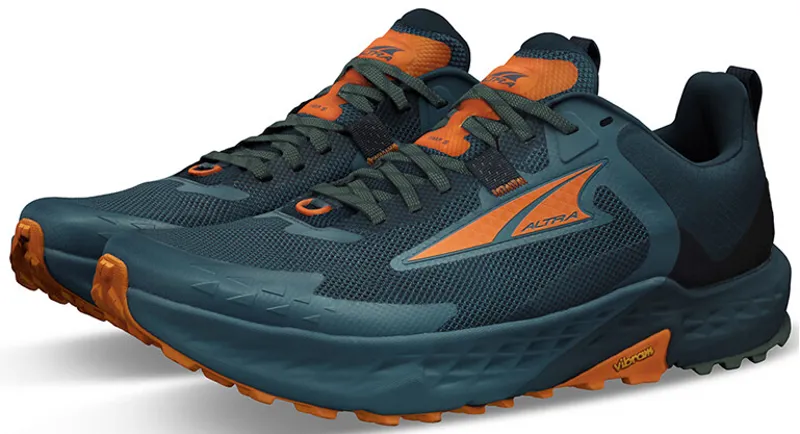 Altra Mens Timp 5 Shoes - Blue-Orange-4