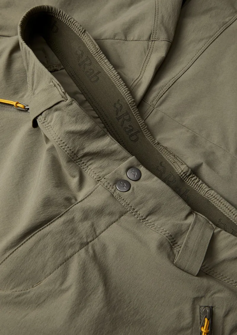 Rab Mens Ascendor Light Trousers - Light Khaki-2