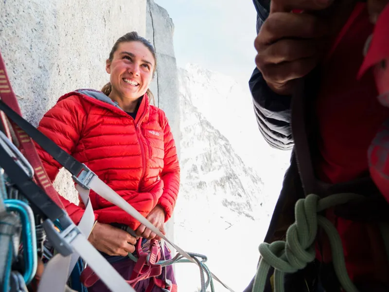 Rab Womens Microlight Alpine Jacket - Steel-9