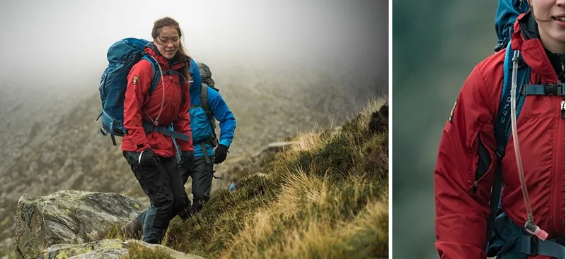 Paramo Womens Alta III Jacket - Neon Blue - Midnight-1