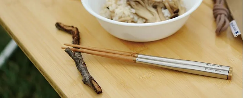 Snow Peak Wabuki Carry On Chopsticks - Large-2