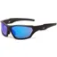 BLOC Beck Sunglasses - Black-Blue Mirror