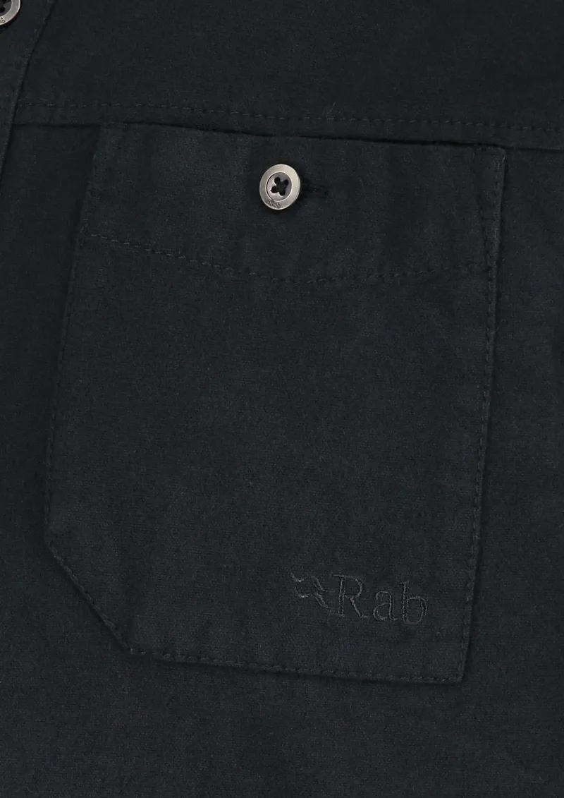 Rab Mens Boundary Shirt - Ebony -2