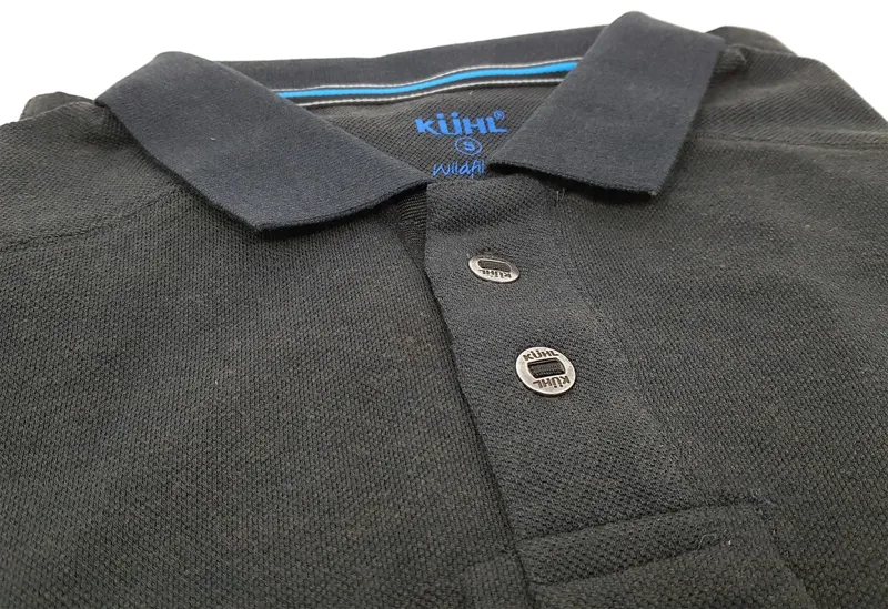 Kuhl Mens Kuhldry Pique Polo Shirt - Carbon-2