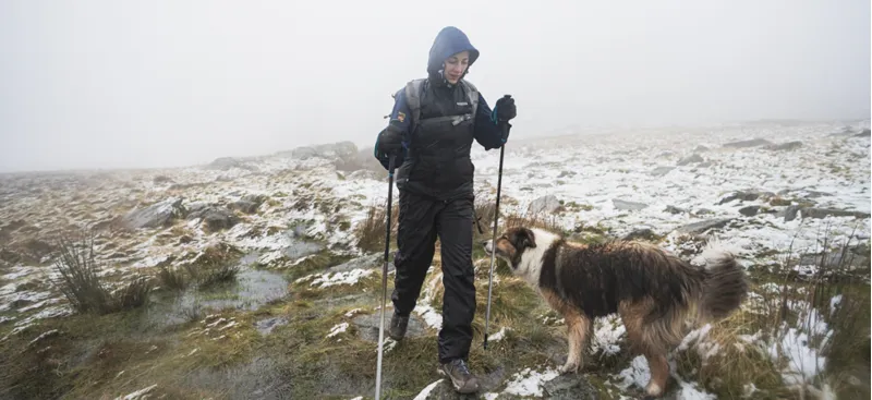 Paramo Womens Torres Medio Gilet - Black-Elderberry Lining-3