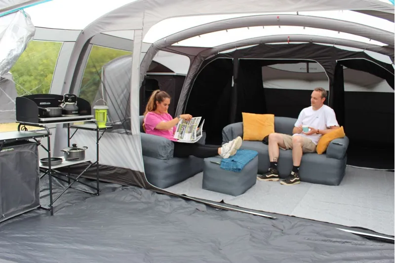 Outdoor Revolution Camp Star 900DSE Inflatable Tent Bundle Deal - 2023 Model-11