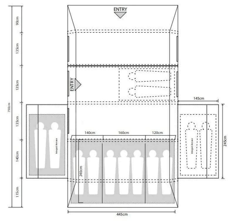 Outdoor Revolution Camp Star 900DSE Inflatable Tent Bundle Deal - 2023 Model-1