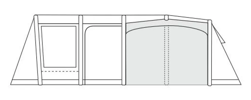 Outdoor Revolution Camp Star 900DSE Inflatable Tent Bundle Deal - 2023 Model-3