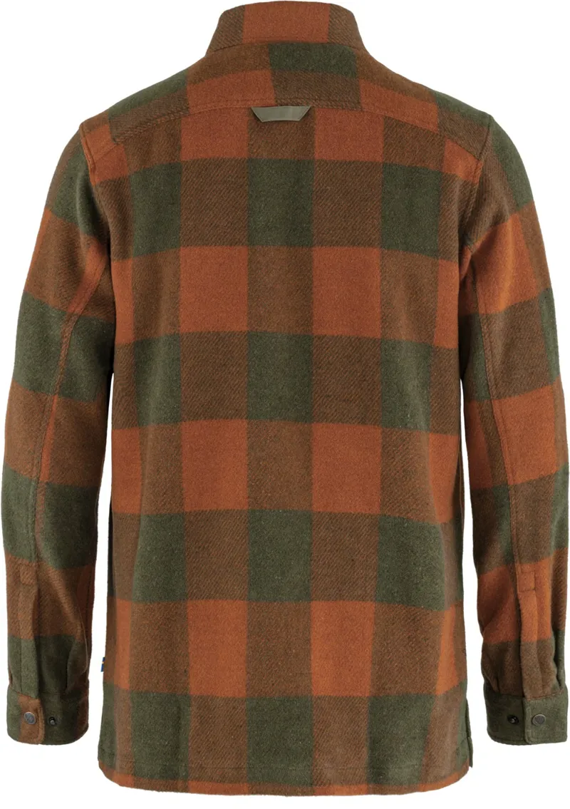 Fjallraven Mens Canada Shirt - Autumn Leaf-Laurel Green-1