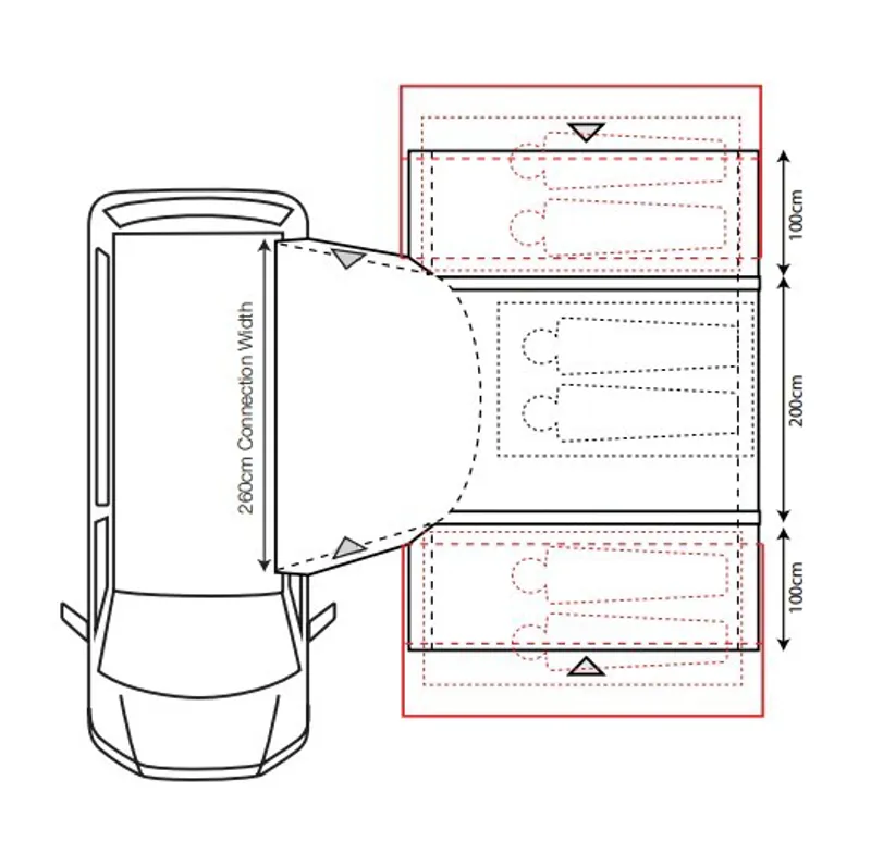 Outdoor Revolution Cayman PC Zip On Porch Door-4