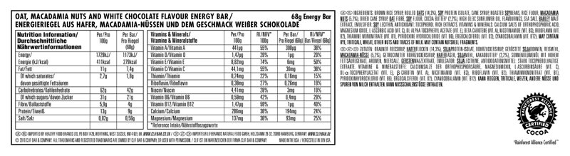 CLIF Clif Bar - White Chocolate-1