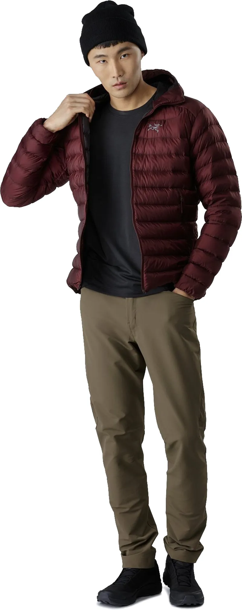 Arcteryx Mens Cerium LT Hoody - Black-1