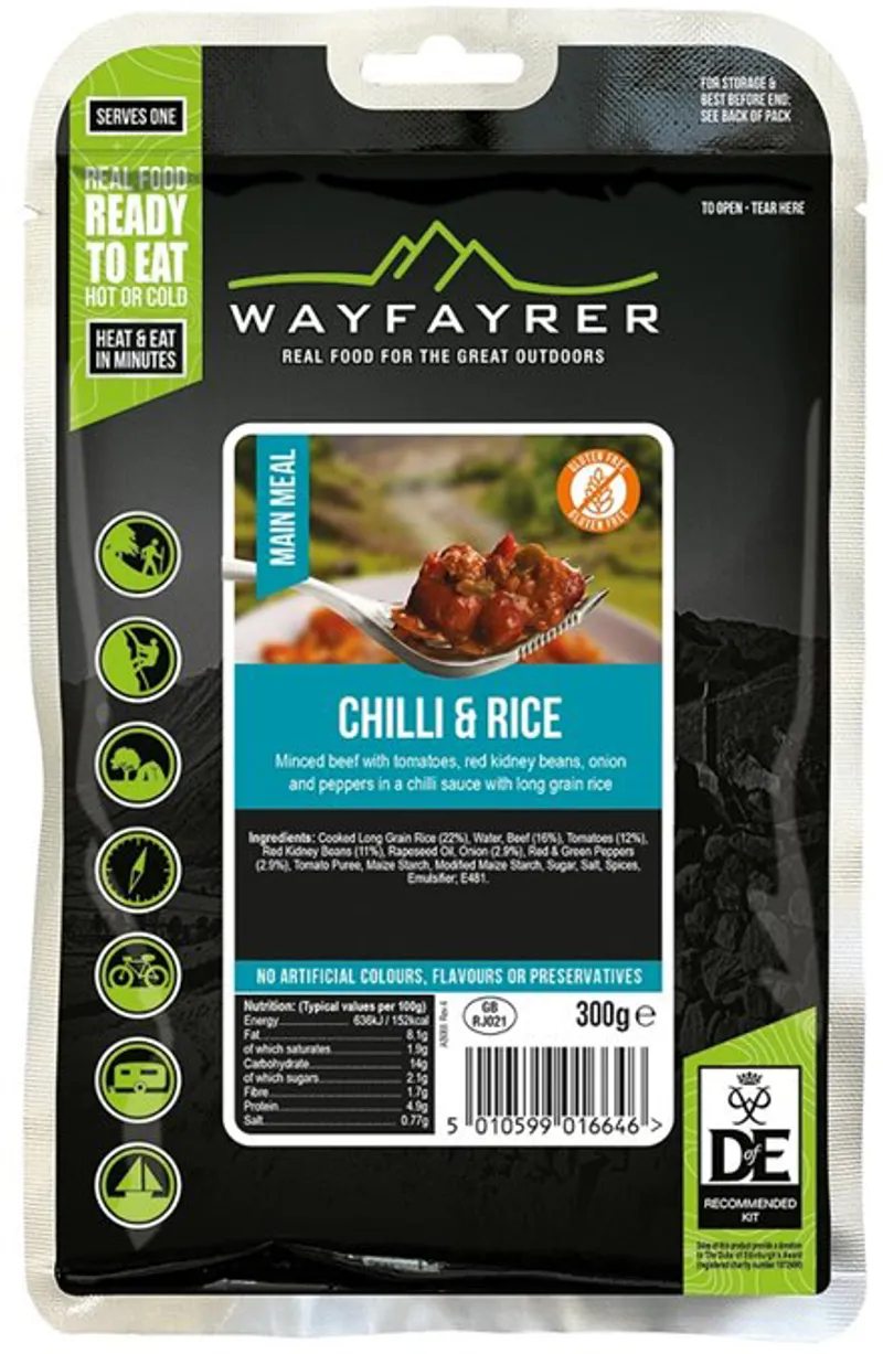 Wayfayrer Chilli Con Carne and Rice