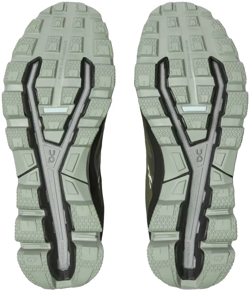 ON Mens Cloudventure Waterproof Running Trail Shoe - Fir/ Lunar-5