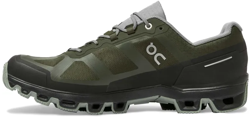 ON Mens Cloudventure Waterproof Running Trail Shoe - Fir/ Lunar-1