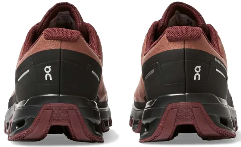 ON Womens Cloudventure Waterproof Running Trail Shoe - Hazel/ Mulberry-3