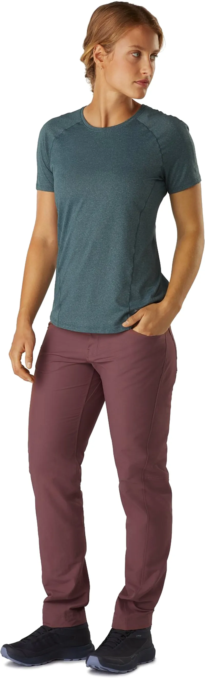 Arcteryx Womens Creston AR Trousers - Carbon Copy-1