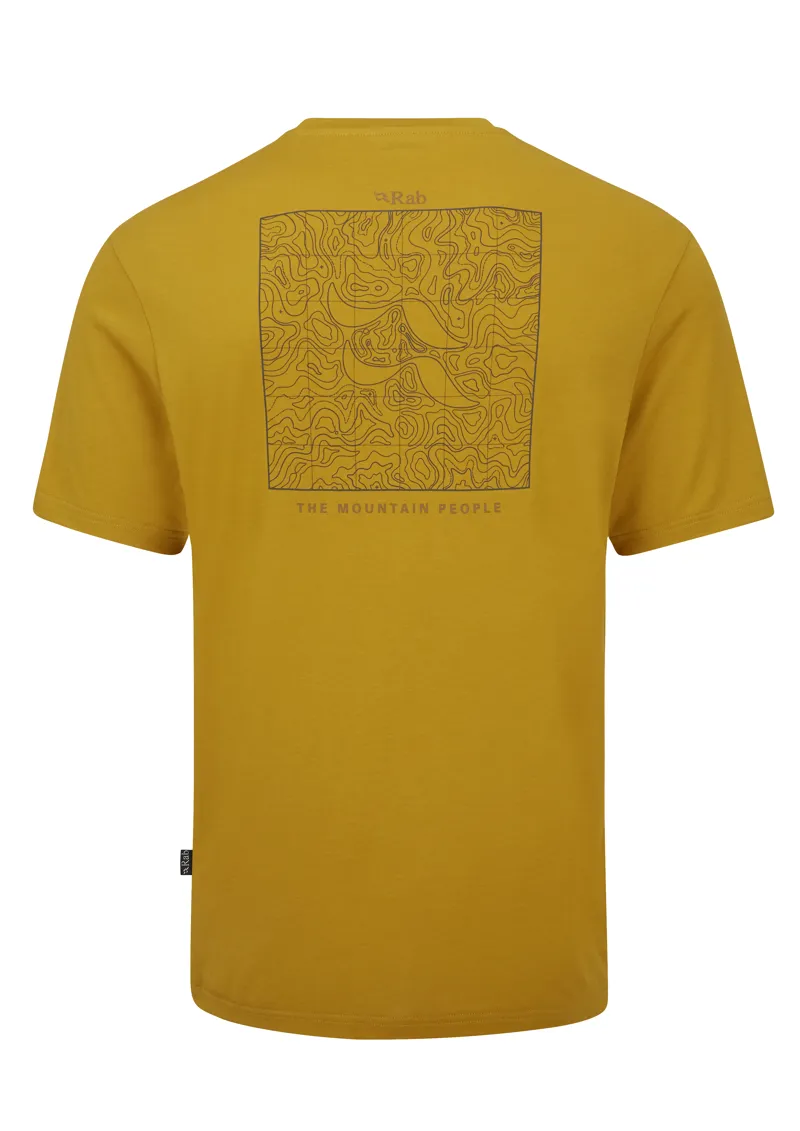 Rab Mens Crimp Elevation Tee - Sahara-1