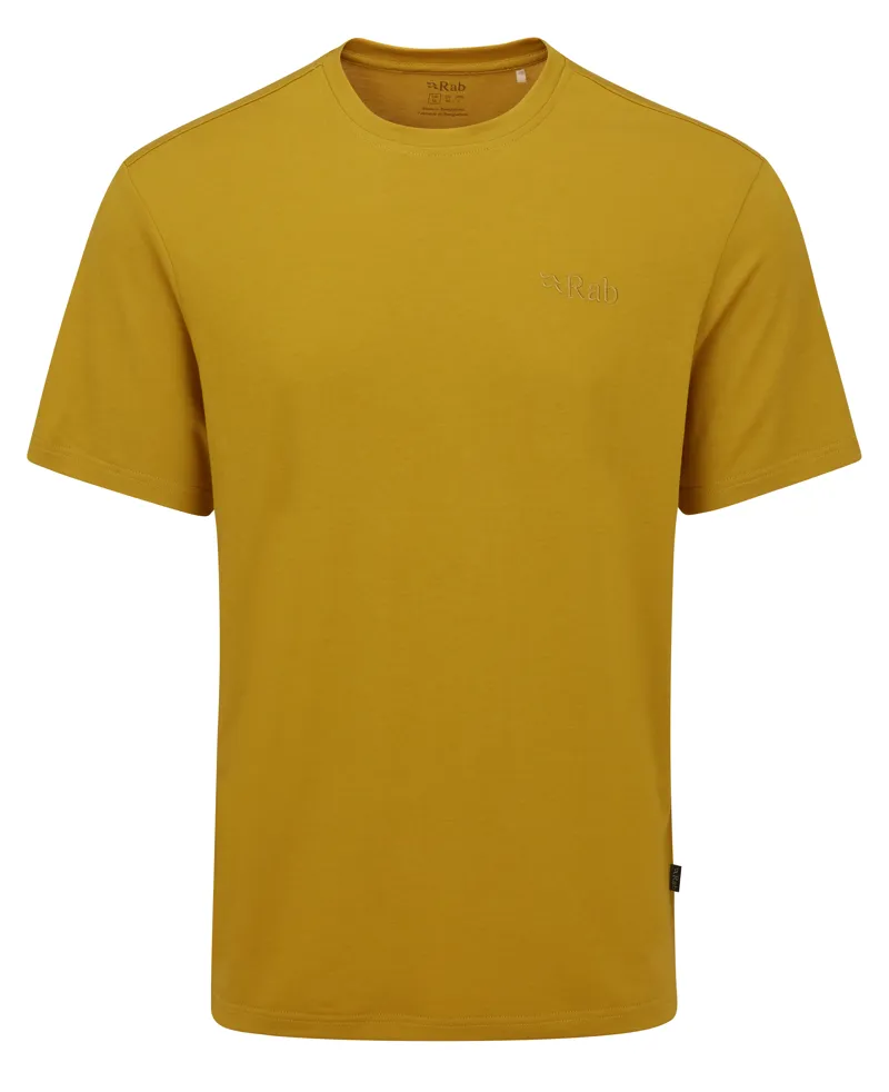 Rab Mens Crimp Elevation Tee - Sahara-2