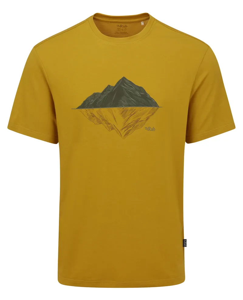 Rab Mens Crimp Reflection Tee - Sahara