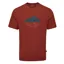 Rab Mens Crimp Reflection Tee - Tuscan Red