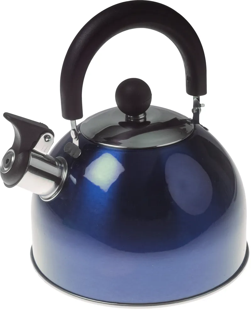 Kampa Dometic Brew 2L Whistling Kettle - Blue