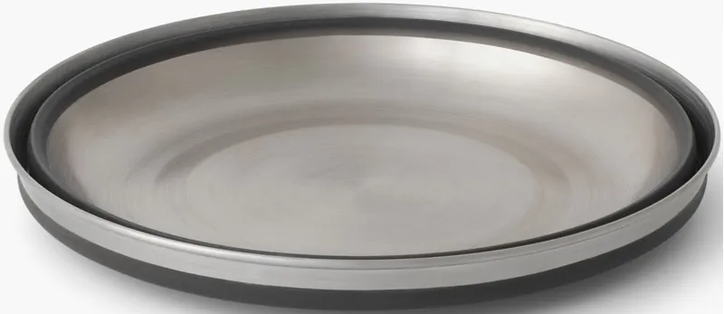 Sea To Summit Detour Stainless Steel Collapsible Bowl - L - Beluga-1
