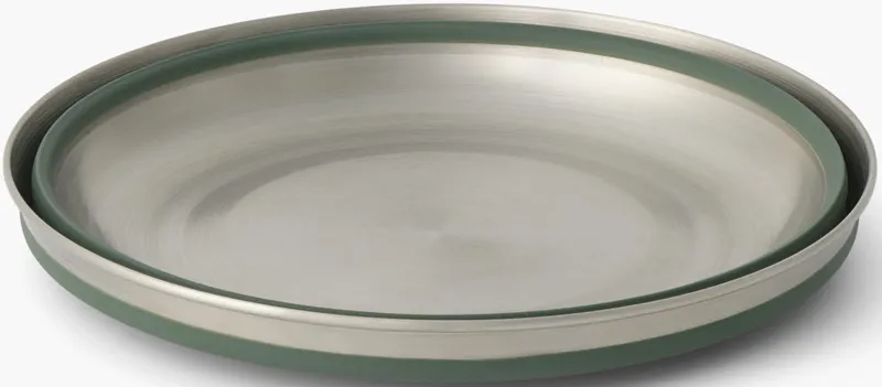Sea To Summit Detour Stainless Steel Collapsible Bowl - L - Laurel Wreath-1
