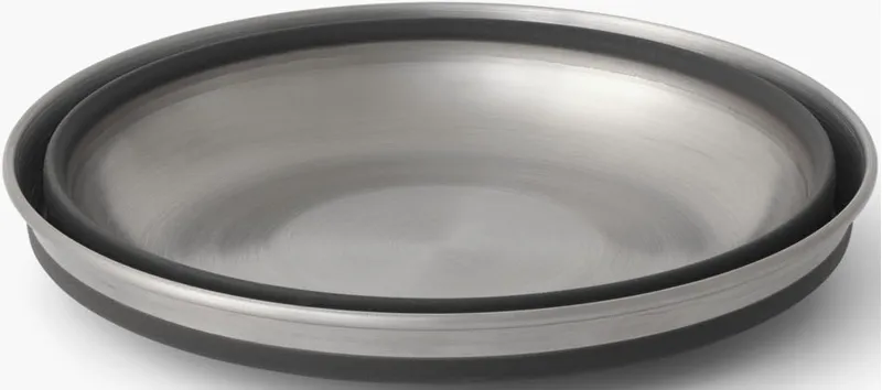 Sea To Summit Detour Stainless Steel Collapsible Bowl - M - Beluga-1