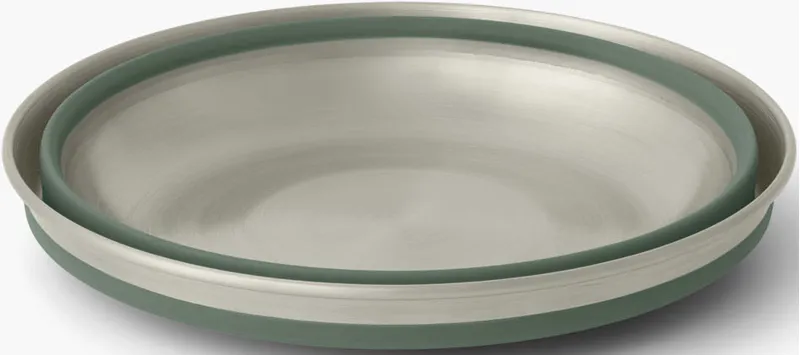 Sea To Summit Detour Stainless Steel Collapsible Bowl - M - Laurel Wreath-1
