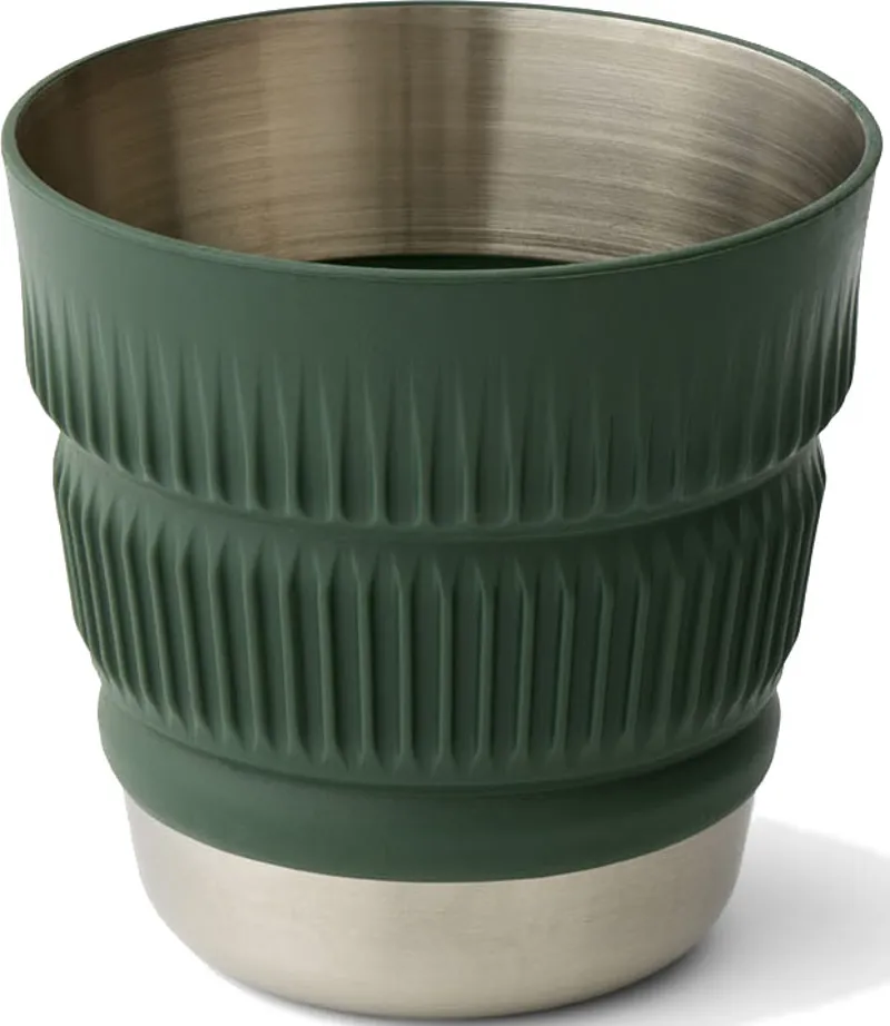 Sea To Summit Detour Stainless Steel Collapsible Mug - Laurel Wreath